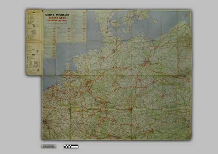 Carte Michelin Europe Nord Grandes Routes