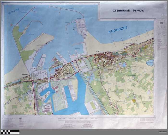 Plattegrond Zeebrugge