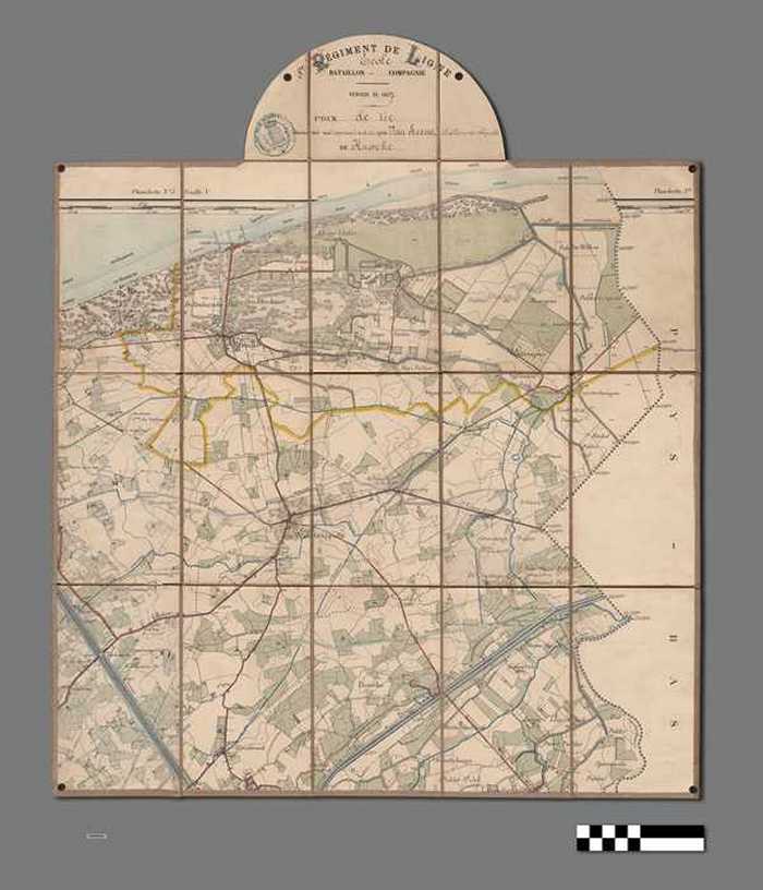 Régiment de Ligne Bataillon Compagnie, Période de 1907. Prix de tir. Déverné au caporal v.d.c. 1906 Van Steene Adhémac Léopold de Knocke