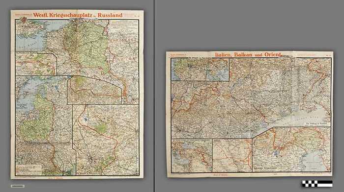 Westl. Kriegsschauplatz u. Russland - Nr. 21 - Italien, Balkan und Orient