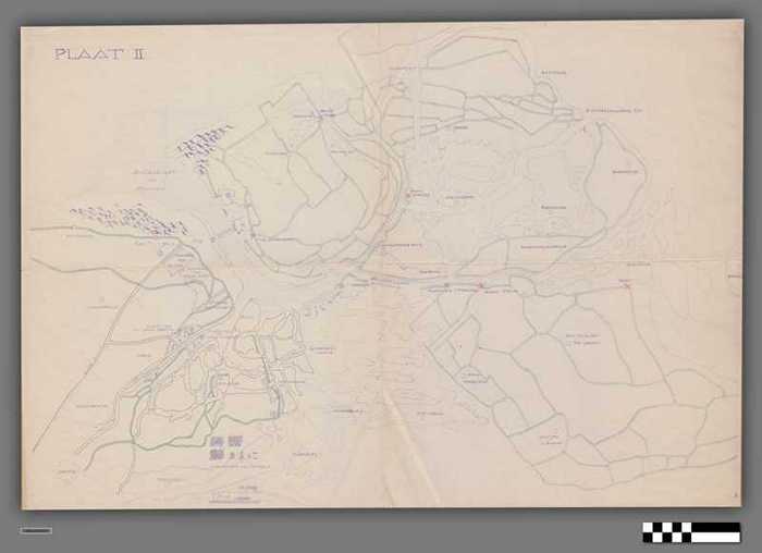 Het oude zwin ten tijde van de 80 jarige oorlog - Plaat II