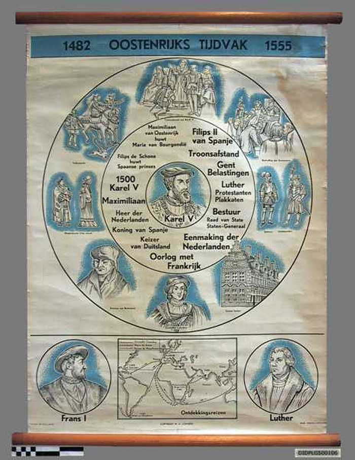 Het Oostenrijks tijdvak 1482 - 1555.