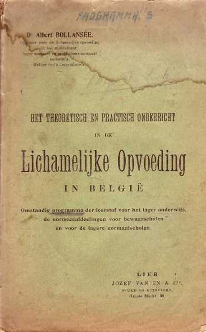 Het Theoretisch en Practisch Onderricht in de Lichamelijke Opvoeding