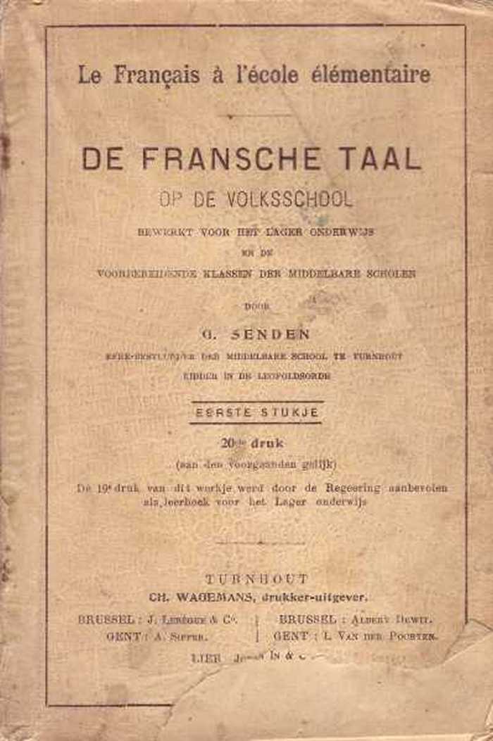 De Fransche Taal, Eerste Stukje