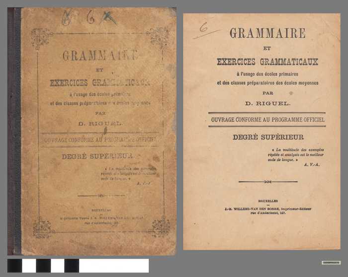 Grammaire et exercices grammaticaux