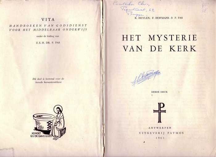 Boek: Het Mysterie van de kerk.