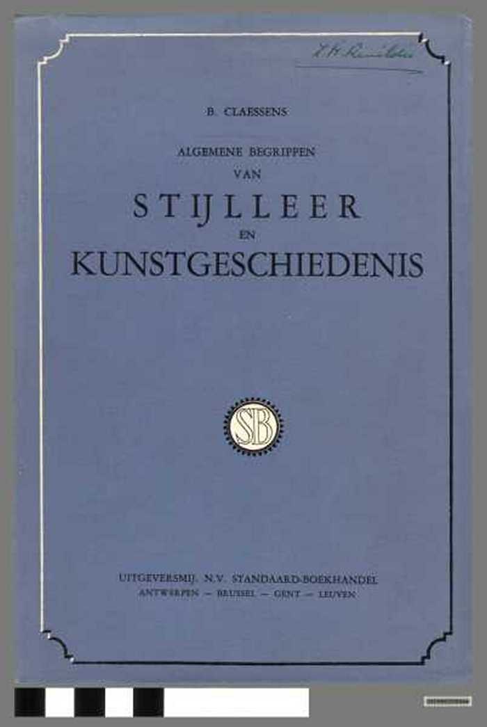 Stijlleer en Kunstgeschiedenis