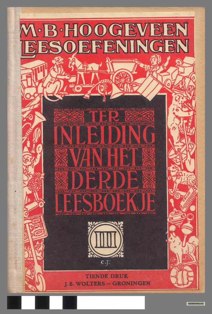 M.B. Hoogeveen Leesoefeningen - Ter inleiding van het derde leesboekje - Tiende druk