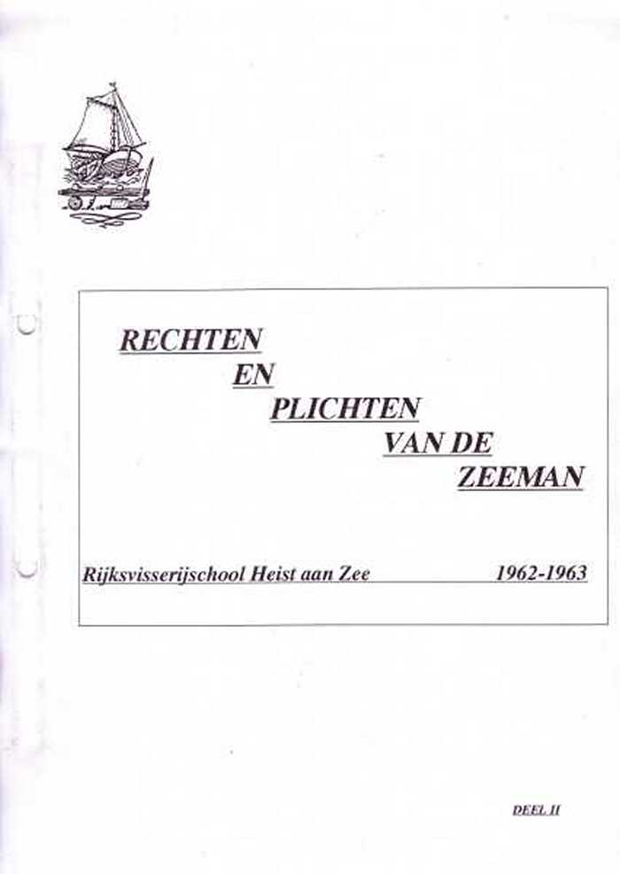 Rechten en Plichten van de Zeeman Deel II