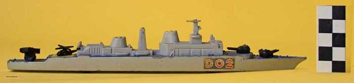 Maquette bootje. Internationaal Reglement Ter Voorkoming van Aanvaring op Zee.