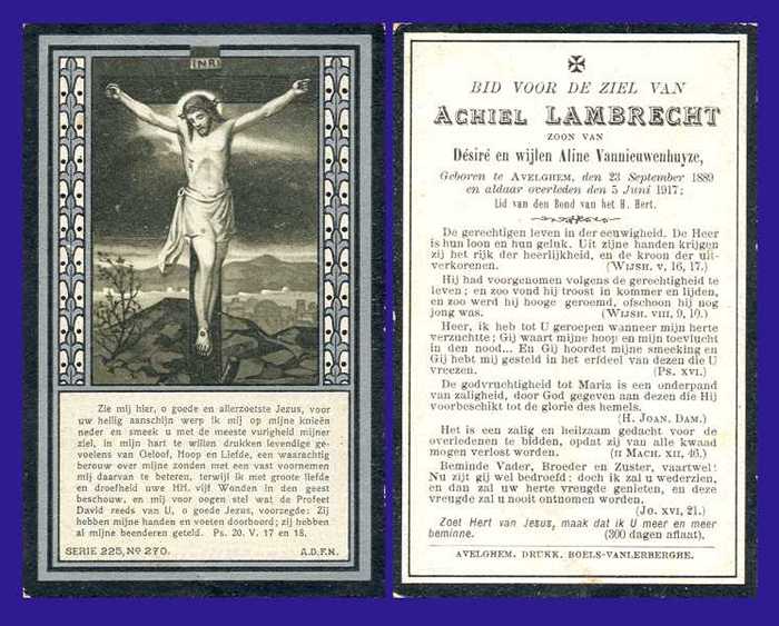 LAMBRECHT Achiel