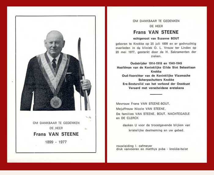 VAN STEENE Frans