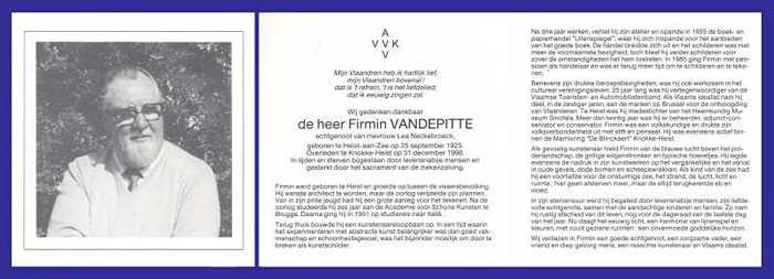 VANDEPITTE Firmin