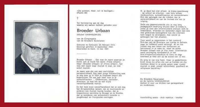 VANHALEWIJN Michel