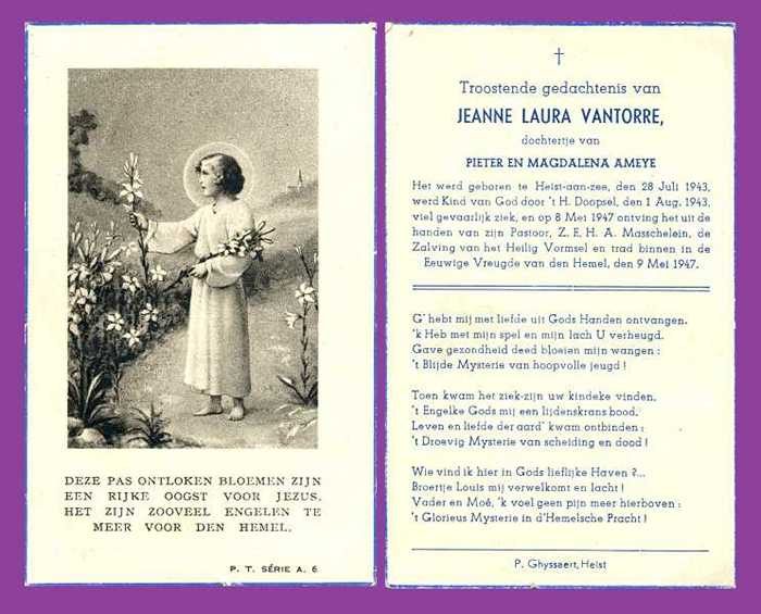 VANTORRE Jeanne Laura