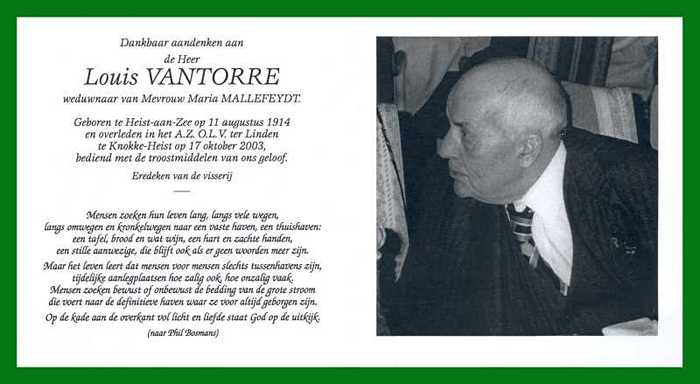 VANTORRE Louis