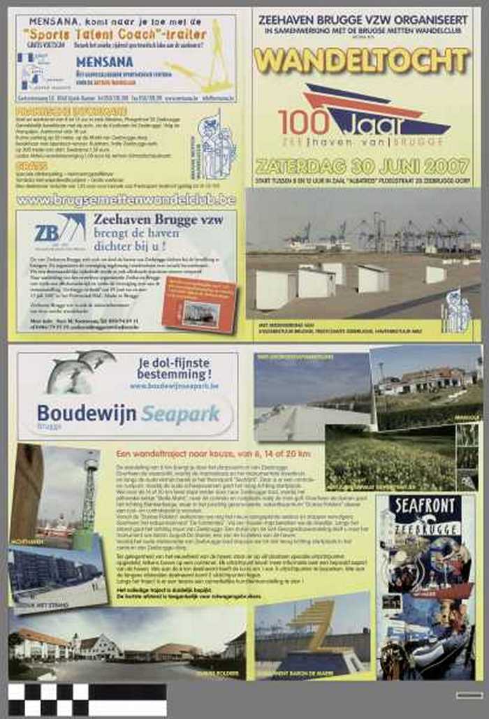 Wandeltocht `100 jaar zeehaven van Brugge