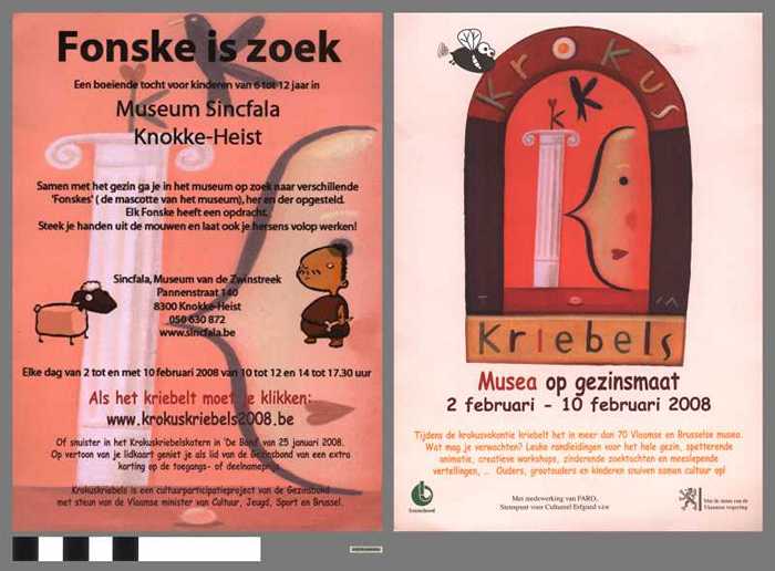 Fonske is zoek - Kriebels, Musea op gezinsmaat