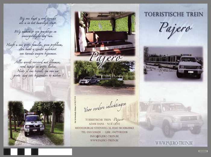 Pajero. Toeristische trein