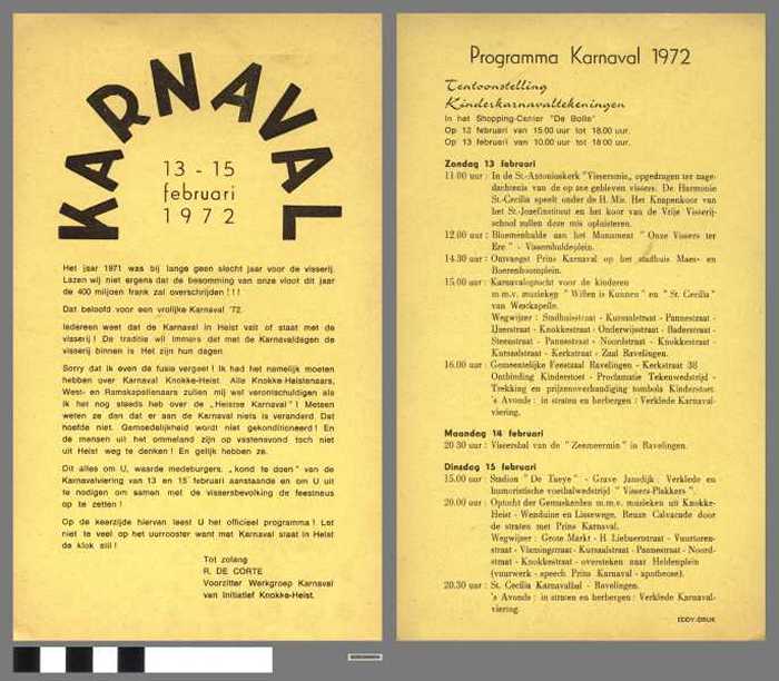 Karnaval 13-15 februari 1972