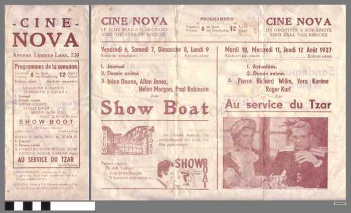 Cine Nova - Programmes de la semaine.