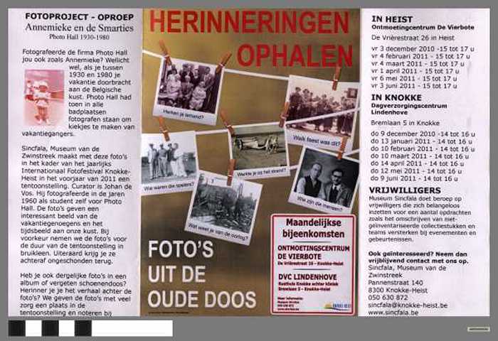 Herinneringen ophalen. Fotos uit de oude doos