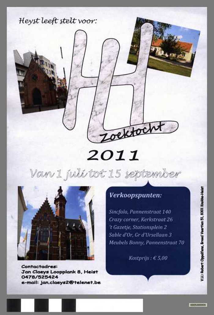 Heyst Leeft - zoektocht 2011