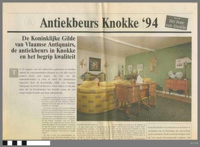 Antiekbeurs Knokke - 1994