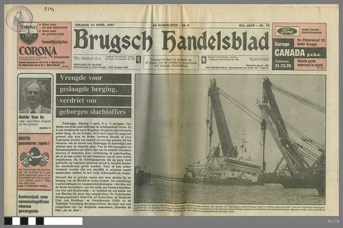 Brugsch handelsblad - N° 15 dd. 10 april 1987