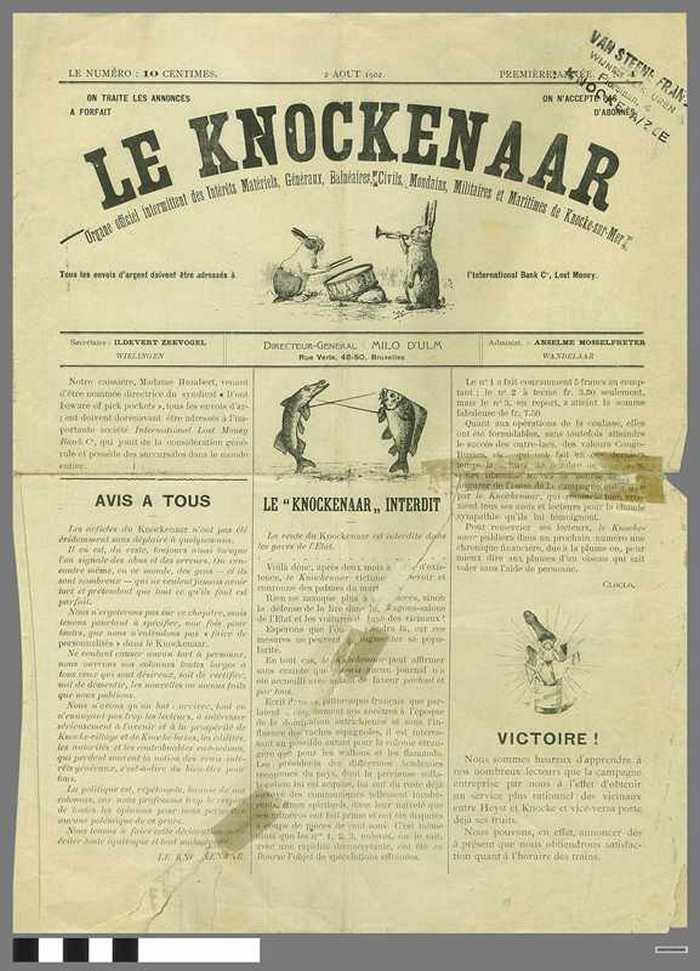 Le Knockenaar - Première année - N° 4 - 2 Aout 1902