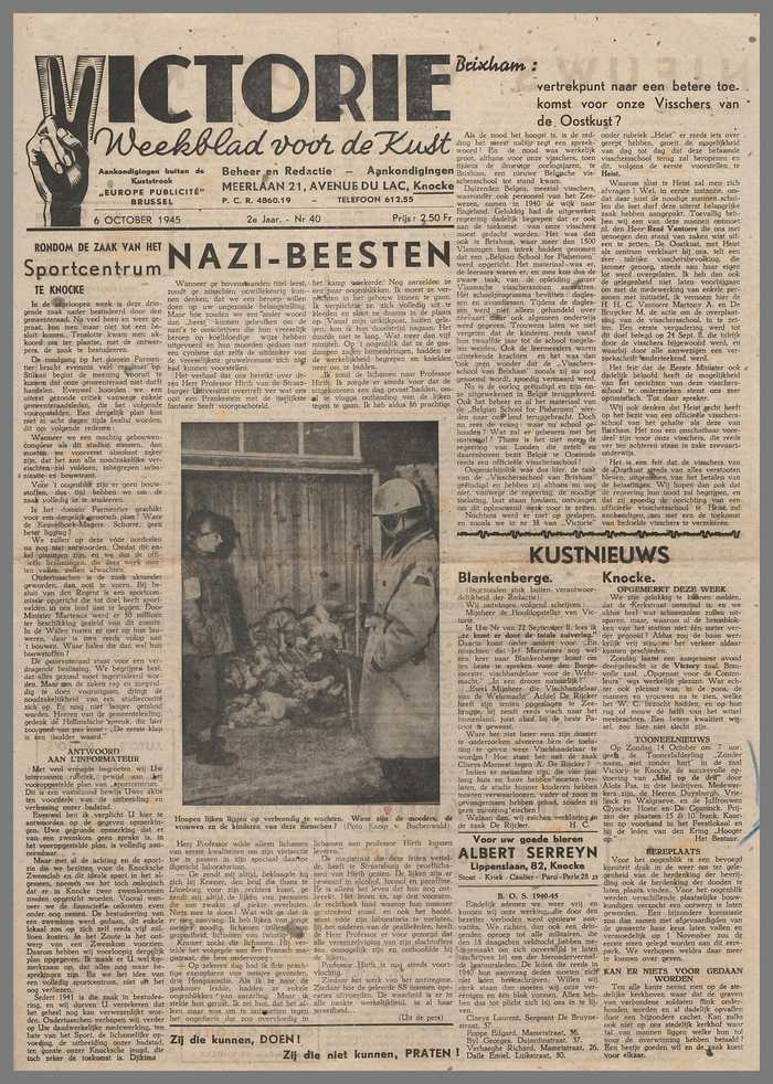 Krantje: Victorie - 2e jaar - N° 40 - 6 October 1945