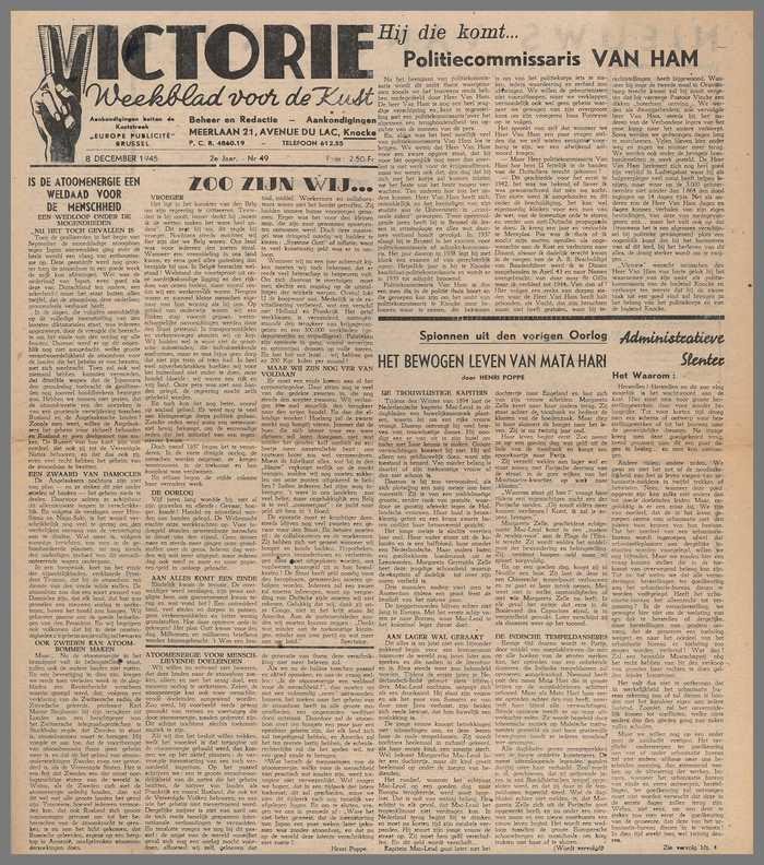 Krantje: Victorie - 2e jaar - N° 49 - 8 December 1945