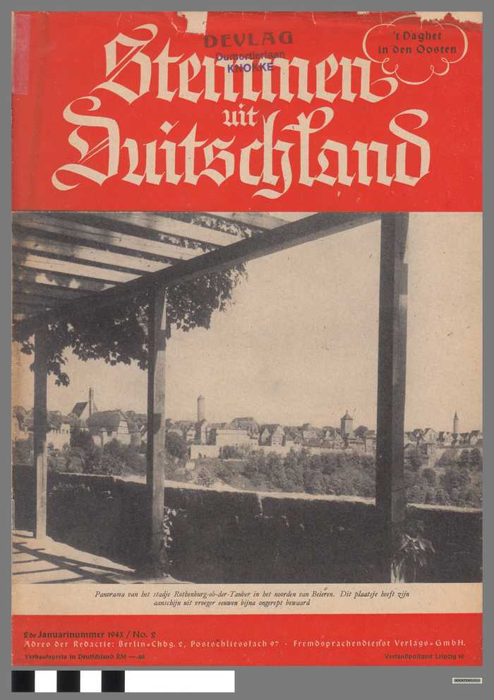 Tijdschrift: Stemmen uit Duitschland - nr. 2