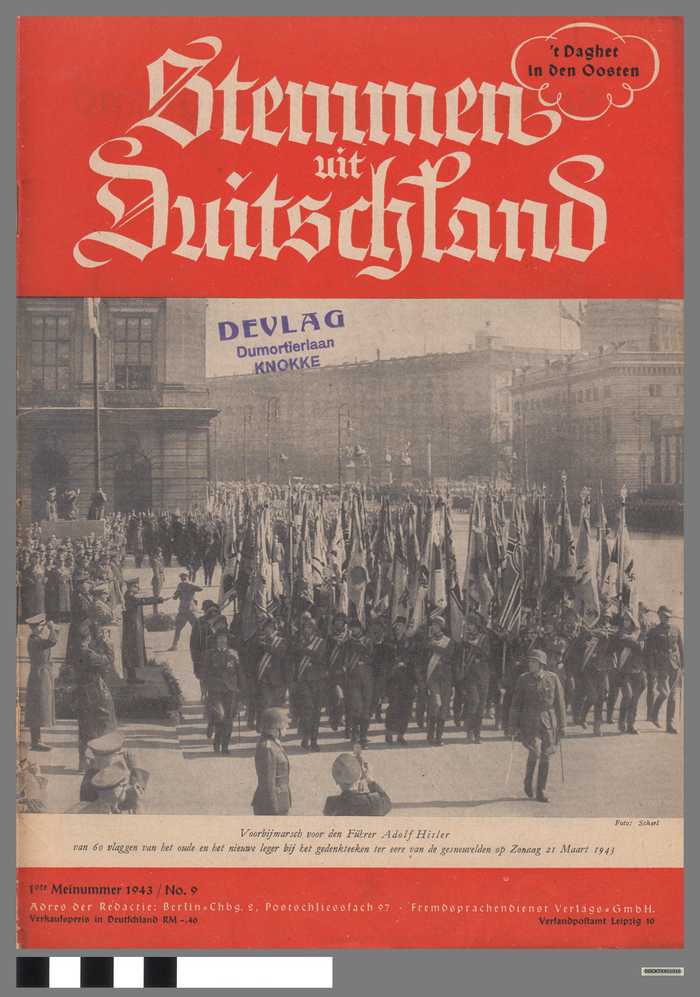 Tijdschrift: Stemmen uit Duitschland - nr. 9