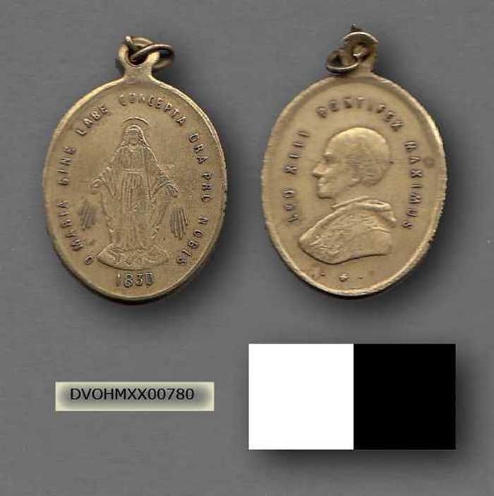 Medaillon Paus Leo XIII
