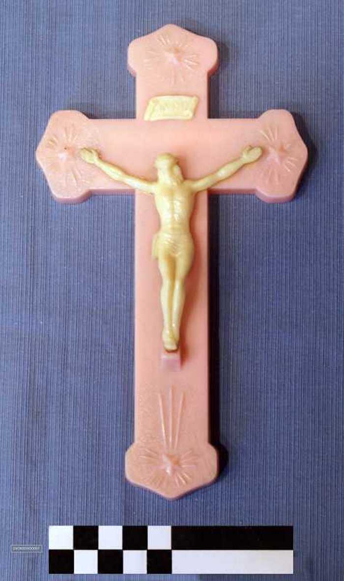 Roze kruisbeeld
