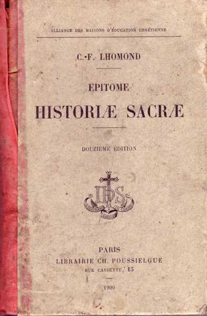 Boek: Histriae Sacrae