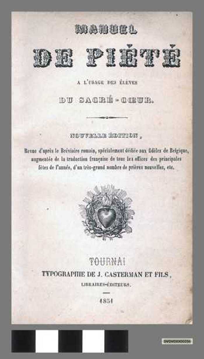 Boek: Manuel de Piété