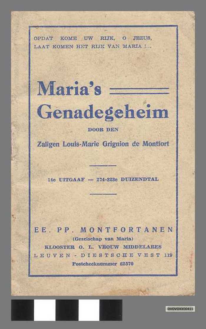 Boek: Maria's Genadegeheim