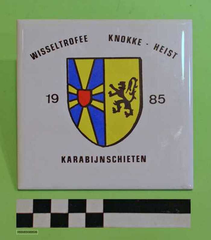 Tegel Wisseltrofee Knokke-Heist Karabijnschieten 1985
