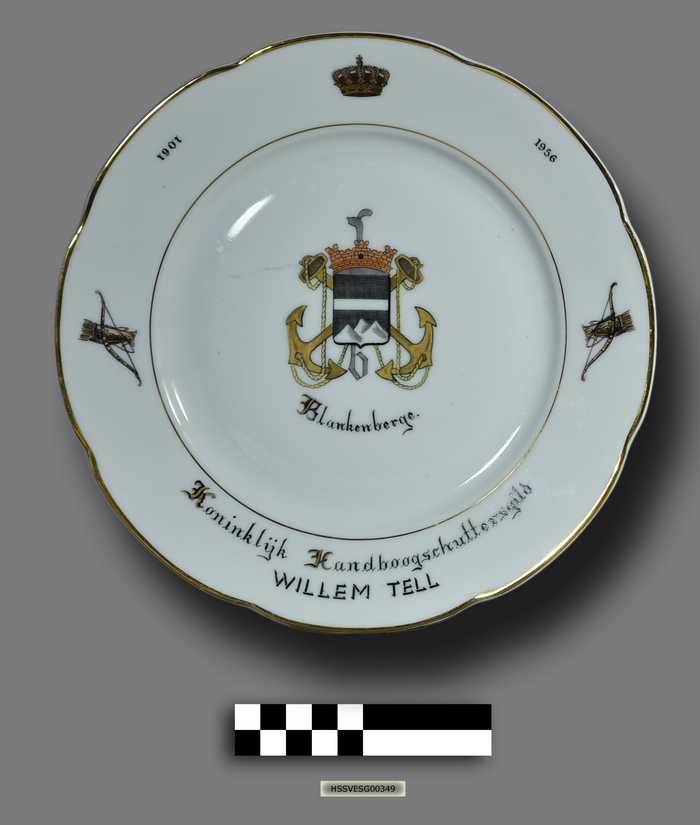 Sierbord: Koninklijke Handboogschuutersgild - Willem Tell - 1901-1956