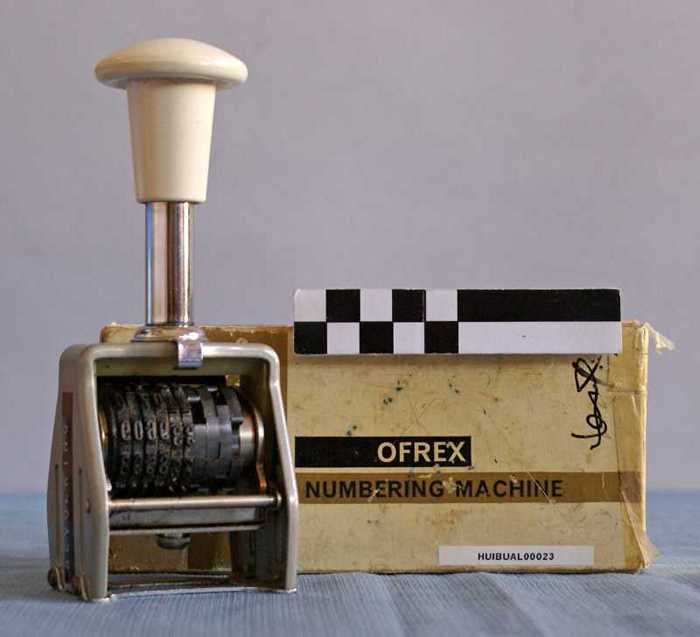 Ofrex - Numbering Machine
