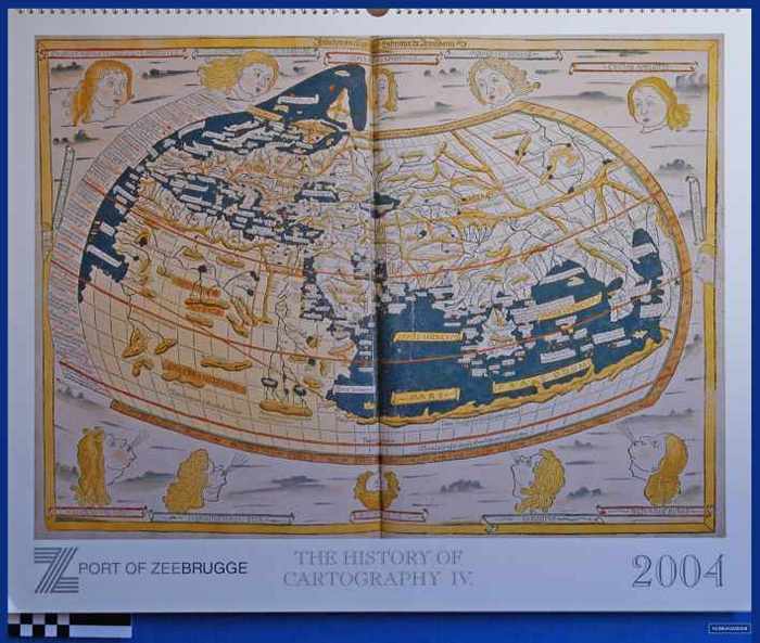 THE HISTORY OF CARTOGRAPHY IV. (kalender 2004)