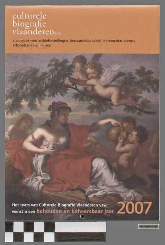 Kalender 2007. (Culturele Biografie Vlaanderen)
