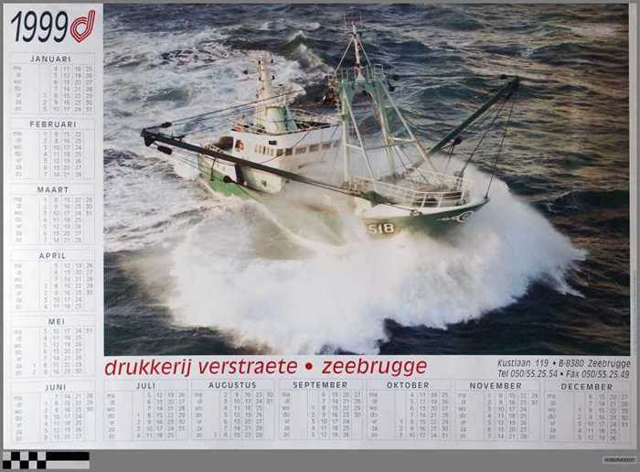 Kalender 1999 - B518 - Drakkar