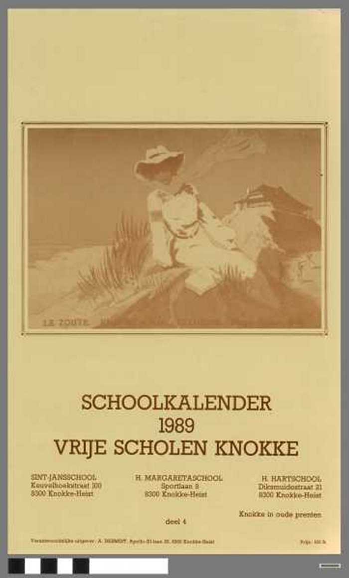 SCHOOLKALENDER 1989 - Vrije Scholen Knokke