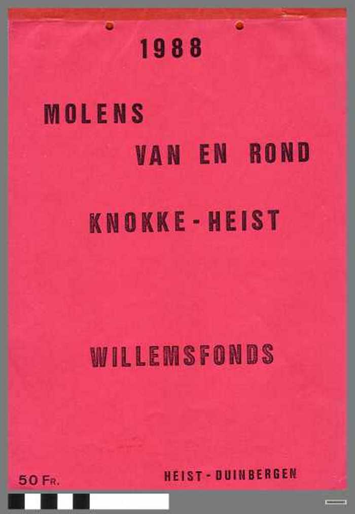 Kalender 1988 - Willemsfonds