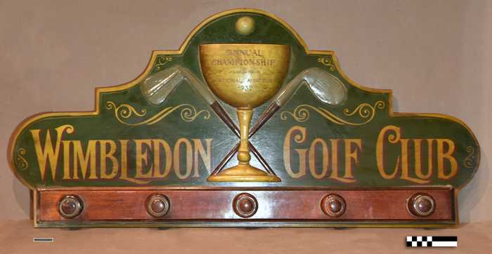 Retro kapstok - Wimbeldon Golf Club Annual Championship 1932 - Country Corner
