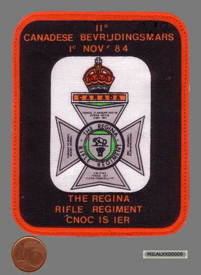 Insigne 11e Canadese Bevrijdingsmars. Cnoc is Ier.