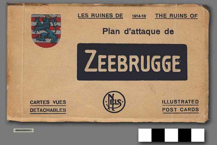 Plan d'attaque de Zeebrugge 1914-1918 - 20 postkaarten